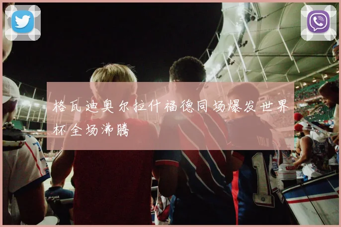 格瓦迪奥尔拉什福德同场爆发世界杯全场沸腾